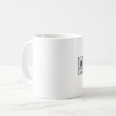 Oh Mist-Element-Tasse Kaffeetasse (Vorderseite Links)