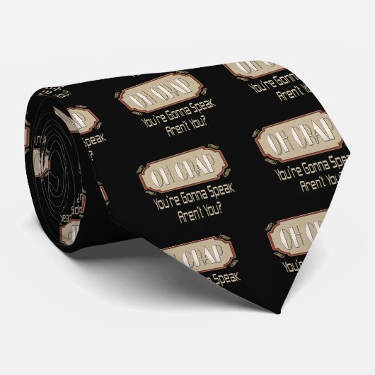 Oh Mist Krawatte (Gerollt)