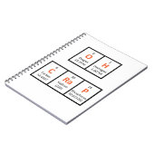 Oh Mist-Periodensystem-Notizbuch Notizblock (Linke Seite)