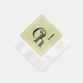 Oh! Moderne, elegante und schicke Überraschung zum Serviette (Ecke)