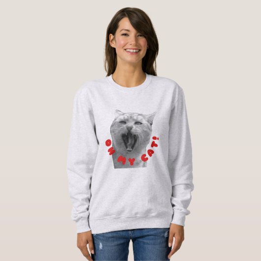 OH MY CAT! SWEATSHIRT (Vorne ganz)