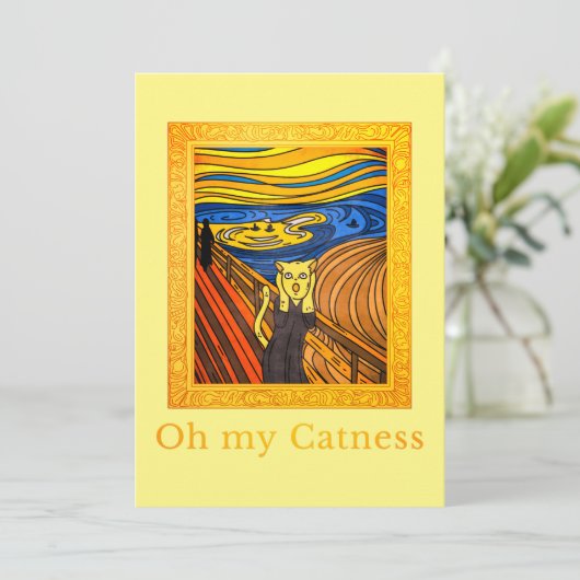 Oh my Catness - MunchCat Ankündigung (Stehend Vorderseite)
