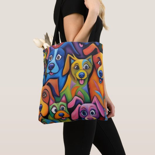 Oh My goodness Abstract dog Tasche (Von Nahem)