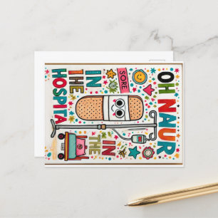 Oh Naur Hospital Postkarte