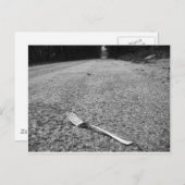 Oh, nein! Auf die Straße! Postkarte (Vorne/Hinten)