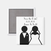 OH NEIN? Braut und Bräuche Save the Date Magnet (Vorderseite/Rückseite)