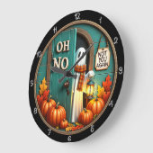 Oh nein, du nicht wieder Geist Große Wanduhr (Winkel)