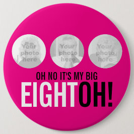 Oh nein, es ist mein GROSSES ACHTHTOH! Schaltfläch Button