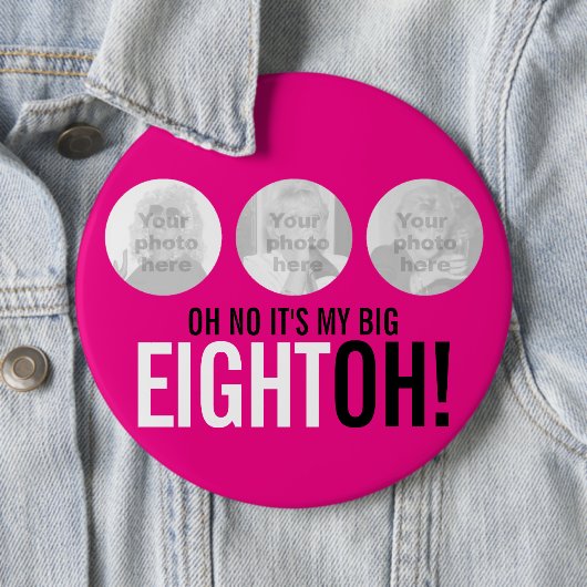 Oh nein, es ist mein GROSSES ACHTHTOH! Schaltfläch Button (Beispiel)