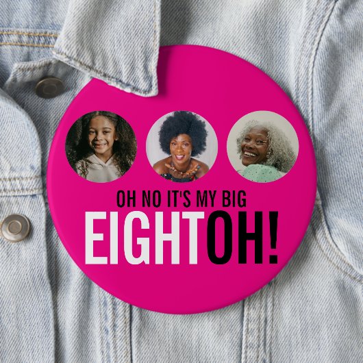 Oh nein, es ist mein GROSSES ACHTHTOH! Schaltfläch Button (Beispiel)