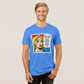 Oh Nein Female - Unisex -  Tri-Blend Shirt (Vorderseite voll)