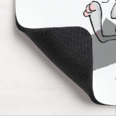 Oh nein! Kaninchen-Cartoon Mousepad (Ecke)