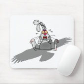 Oh nein! Kaninchen-Cartoon Mousepad (Mit Mouse)