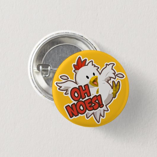 Oh nein! Knopf Button (Vorne & Hinten)