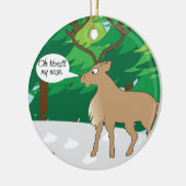 oh nein meine Nasenverzierung Keramik Ornament (Links)