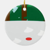 oh nein meine Nasenverzierung Keramik Ornament (Hinten)