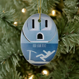 Oh Nein von Shirley Taylor Keramik Ornament