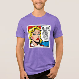 Oh Nein Weiblich - Unisex -  Tri-Blend Shirt