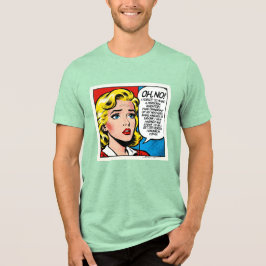 Oh Nein weiblich - Unisex -  Tri-Blend Shirt
