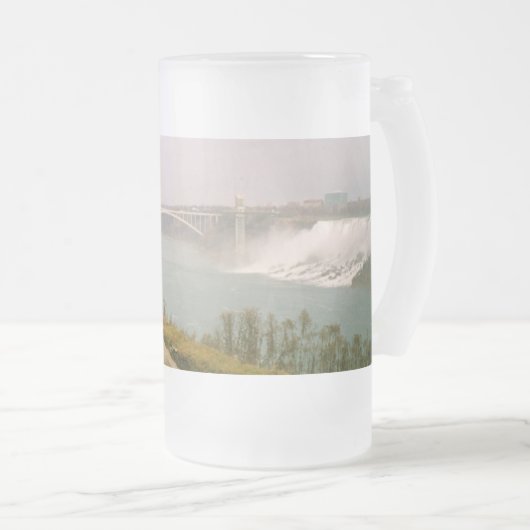 Oh Niagara! Mattglas Bierglas (VorderseiteRechts)