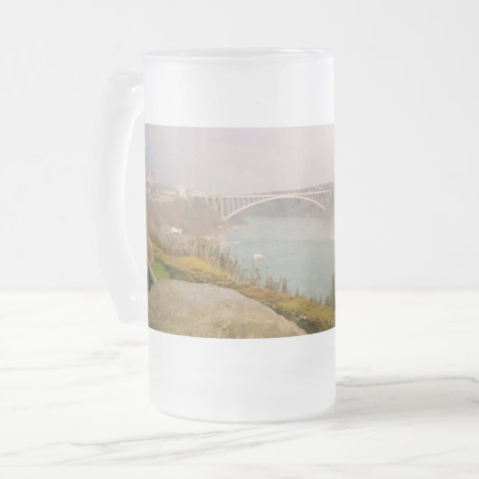Oh Niagara! Mattglas Bierglas (Vorderseite Links)