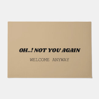 OH NICHT WIEDER FUßMATTE