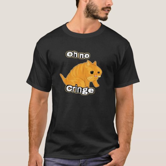 Oh No Cringe Funny Ceme T-Shirt (Vorderseite)