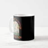 Oh No I Forgot To Socialize The Children Funny Hom Kaffeetasse (Vorderseite Links)