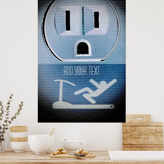 Oh No von Shirley Taylor Poster (Küche)