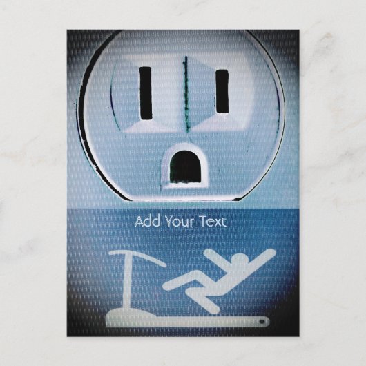 Oh No von Shirley Taylor Postkarte (Vorderseite)