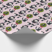 Oh-oh! Die Katze ist im Baum Geschenkpapier (Ecke)