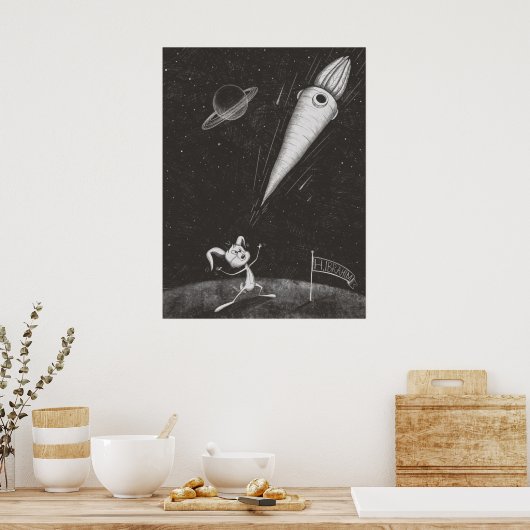 Oh-oh Poster (Küche)