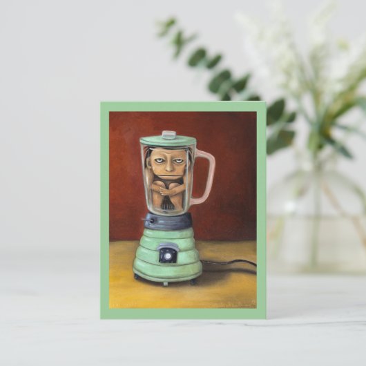 Oh-oh! Postkarte (Stehend Vorderseite)