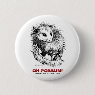 Oh Opossum! Rettungs-Knopf Button