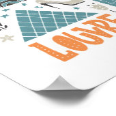 Oh, Paris! | Städtische Typografie Poster (Ecke)