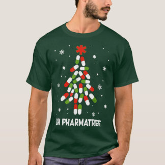 Oh Pharmatree Pillen Weihnachtsbaum Lights Pharmac T-Shirt