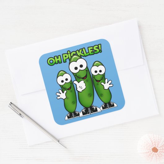 Oh Pickles Sticker (Umschlag)