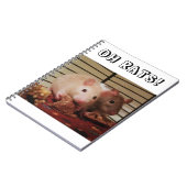 Oh Ratten! Notizblock (Linke Seite)