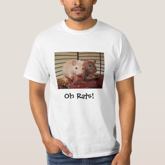 Oh Ratten!  T - Shirt (Vorderseite)