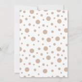 Oh Reh Baby Dusche Einladung Vorlage (Rückseite)