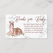 Oh Reh Babyduschbücher Anfrage Begleitkarte (Vorderseite)