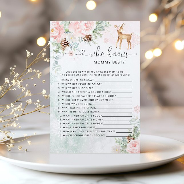 Oh Reh Wer kennt das beste Baby-Duschspiel? (Von Creator hochgeladen)