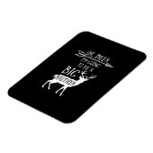 Oh Reh Wird Großer Bruder Weihnachtsankündigung Magnet (Linke Seite)