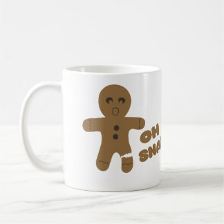 oh reißen Sie, Lebkuchenmann, frohe Weihnachten Kaffeetasse