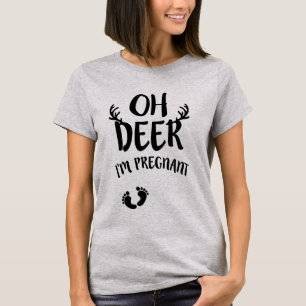 Oh Rotwild bin ich das Shirt der schwangeren