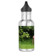 Oh Rotwild! Edelstahlflasche (Links)