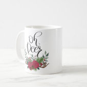 Oh, Rotwild Kaffeetasse (Vorderseite Links)