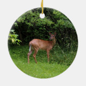 Oh Rotwild! Keramik Ornament (Hinten)