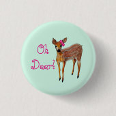 "Oh Rotwild-" Kitz Button (Vorderseite)