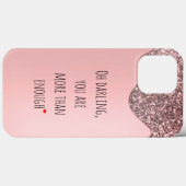 Oh, Schatz, du bist mehr als genug Case-Mate iPhone Hülle (Rückseite (Horizontal))
